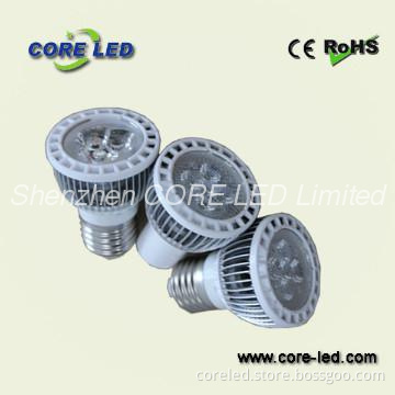 New design patent of E27 3*1W led spot light